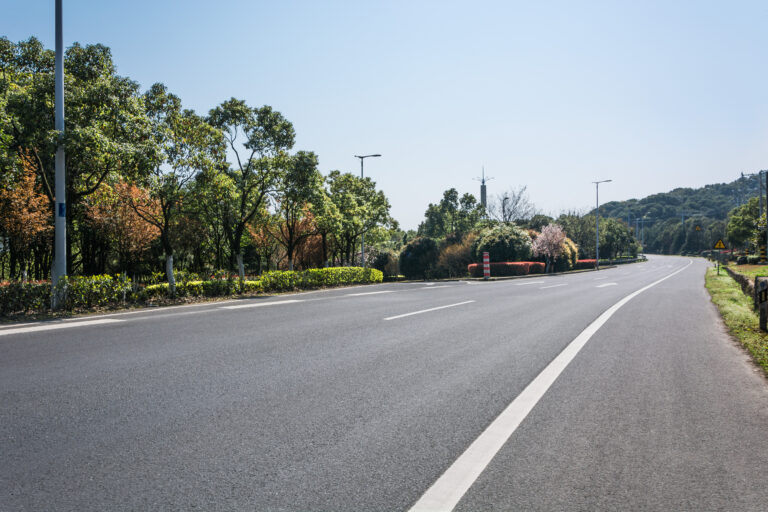road along Alps